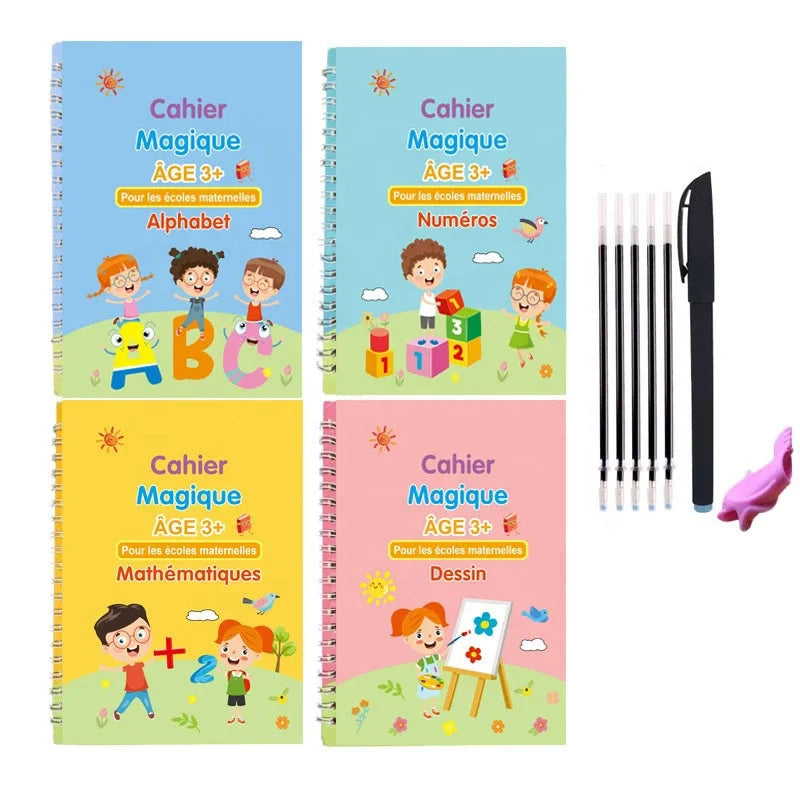 🔥 Cahier Magique Réutilisable