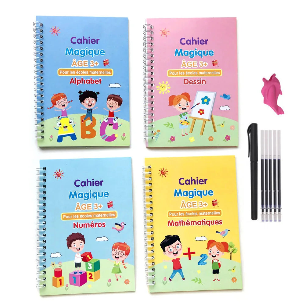 🔥 Cahier Magique Réutilisable