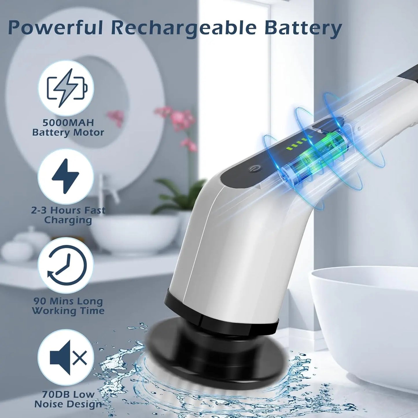 Brosse Électrique Multifonction
