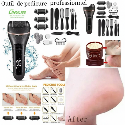 Kit Pédicure Maison – Soin Complet Talons & Pieds