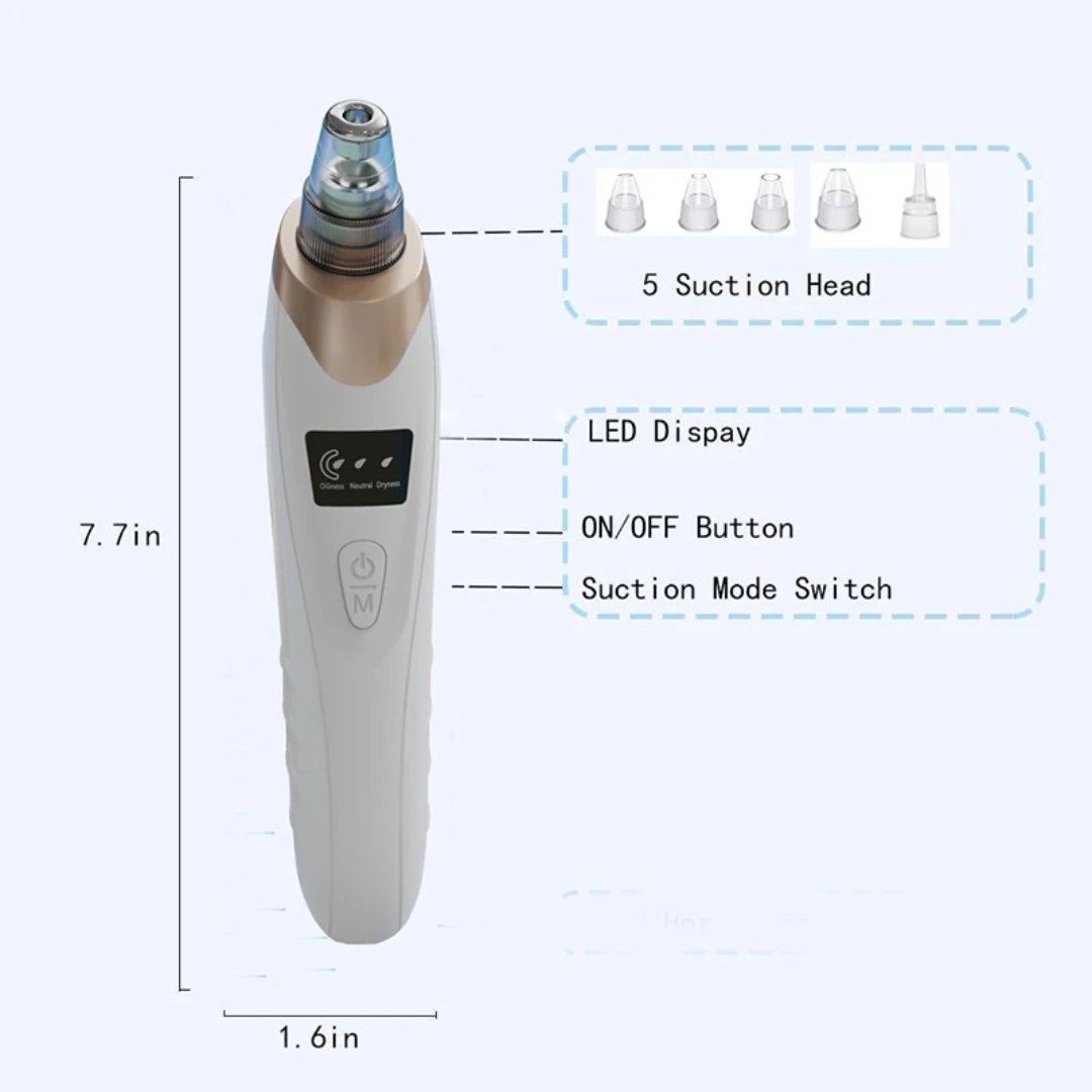 Aspirateur de Points Noirs Professionnel – Peau Nette à Domicile