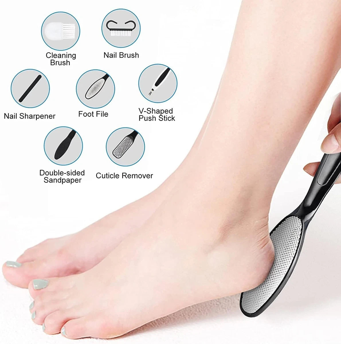 Râpe-Pieds Électrique